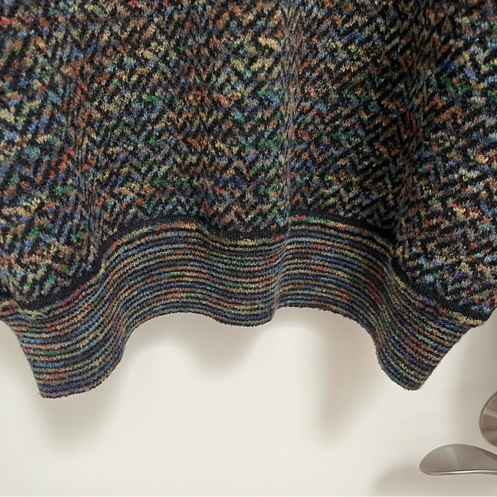 Jhane Barnes Multicolor Crewneck Sweater Sz L - Picture 8 of 8